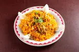 チキンビリヤニ/Chicken Briyani（バスリカレー＆グリル）