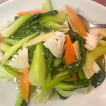 イカ青梗菜（山崎ハイボール酒場）