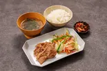 豚焼肉定食（ヨロカジキッチン）