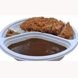 豚カツ白米カレー(無農薬玄米・白米が食べれる店 SUN)