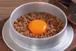 牛そぼろの釜飯(山形山 月島店)