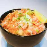 【ねぎとろ兄弟丼】プラス玉子焼き(^^♪（バンバン番長）