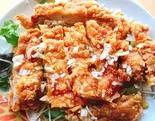 油淋鶏 Fried Chicken with Sweet and Sour Sauce（台湾菜館 弘城）