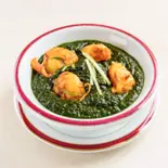 ほうれん草チキンカレー/Spinach＆Chicken Curry（インド料理レストランアダルサ）