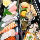 寿司松花堂弁当(鮨、鰻の割烹勘べえ)