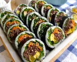 プルコギキンパ Bulgogi Gimbap（シンジョントッポッキ新大久保店）