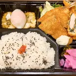 ササミ紫蘇カツとアジフライ弁当（和食こばやし）