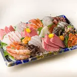 寿司屋が作る特上お刺身盛合せ4~5名様 Assorted Deluxe Raw Fish Platter (Serves 4-5)(THE 三友 KITCHEN)