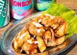 ヤンニョムチキン 揚げトッポキ付き(韓国ダイニング オットケドゥンテゲッチ)