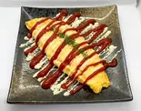 チーズたっぷりのチーズオムレツ（居酒屋みっちゃん）