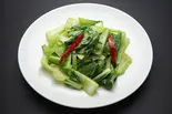 青梗菜にんにく風味炒め(秦唐記 ビャンビャン麺(新川本店))
