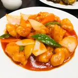 白身魚の甘酢かけ(酔香園)