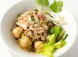 (89)タイラーメン、中華麺(スープなし)（サームロット）