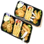 おすすめ揚げ物3種盛り(とりの唐揚げ6個・やみつき手羽先6個・ポテトフライ)(とりのすけ 日吉本町浜銀通り店)