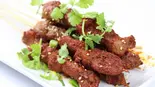 四川ラム肉の串揚げ（台湾家庭料理 福苑）