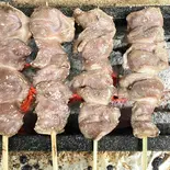 砂肝 (1本)塩(炭火焼き鳥 あちゃー)