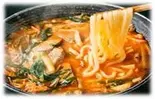 ユッケジャンうどん（焼肉コリヤ 本八幡店）