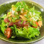 カツオと長芋のおろしポン酢和え(四季旬彩 料理人が魅せる神田和食店 桃源郷)