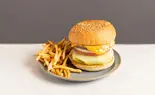 チーズバーガーセット（burger house UZU）