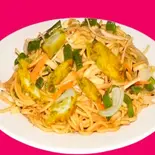 チキンチョーミン( Chicken chowmin)（インドネパールレストランCHANDRAMA）