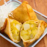 ネパール風のサモサ（アジアン居酒屋 だるま食堂PartⅡ）