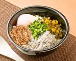 しこたま丼(20) Shikotama Rice Bowl ★温玉別容器(魚だし茶漬け 膳じろう 千住店)