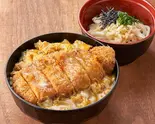 かつ丼とミニうどん(冷) Cutlet Rice Bowl & Mini Udon (Cold)(丼とミニうどん 狸)