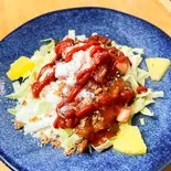 辛口！チリソースのタコライス（カフェレストランCobalt kitchen）