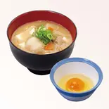 豚汁生玉子セット（松屋 天神店）
