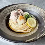 肉おろしぶっかけ讃岐うどん(冷)/Sanuki udon with grated meat and bukkake（讃岐うどん 山田家 東京錦糸町店 SANUKIUDON YAMADAYA TŌKYŌKINSITYŌTEN）