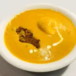 チキンたまごカレー(Chicken egg curry)（亜細亜食堂ミルチ 生田店）