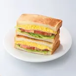 トーストサンド ふわふわタマゴ Toasted Scrambled Egg Sandwich(カフェ・ド・クリエ JRイン札幌北2条店)