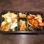 酢豚+八宝菜 Sweet ＆ Sour Pork + Chop Suey（町中華宝楽）