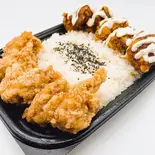 【デカ盛】函館チャイチキ5個&宮崎チキン南蛮5個プレート※即席袋みそ汁付(【元祖!デカ盛】どん亭)