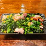 厚切りベーコンとほうれん草のソテー（馬ゐ家）