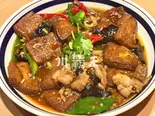 揚げ豆腐と肉の家庭風炒め【家常豆腐】（川覇王）