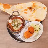 チキンティッカ2p 1カレーセット(Chicken Tikka 2p with 1 Curry Rice or Nan Set)（インド料理 ケバブ ＆ ビリヤニ ハウス Indian Restaurant Kebab ＆ Biryani house）