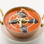 ナスチキンカレー Eggplants Chicken Curry（NEW PRASIDHA INDIAN RESTAURANT）