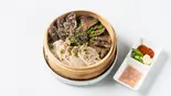 (NEW)ボッサム3種蒸し(新大久保韓国横丁 マポ豚足)