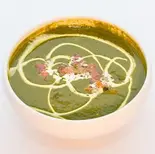 ほうれん草マトンカレー Hourensyo Mutton Curry(インドレストランビビダ)
