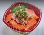 サーモンネギトロ丼(丼丸武蔵新城店)