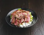 低音調理のローストビーフ丼（うんまっ！！このステーキ丼）