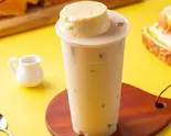 M プリン紅茶ミルクティー（台湾グルメ 丸ごとフライドチキン 叫了个整鸡 王子店 Taiwanese Fried Chicken）