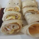 起司蛋餅(チーズダンビン)（早餐 台湾朝食屋）