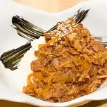 味付けジンギスカン丼（極薄ラムしゃぶ専門 工藤羊肉店 福島店）