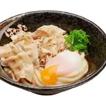 塩豚温玉ぶっかけうどん（はなまるうどん 中野通り店）