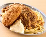 カニクリーム＆ミートソース Crab Creamy Croquette＆Meat Sauce（スパゲティの店『神田ナポリタン』 世田谷店）