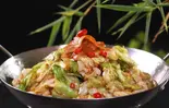 干锅手撕包菜 キャベツの汁なし火鍋（四川料理 成都小吃）