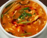酸辣湯 Sour＆Spicy soup（中崋苑）