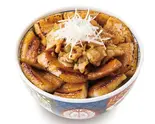 豚バラMIX丼〈特盛〉Mixed Pork Bowl Extra Large（元祖豚丼屋TONTON旗の台店）